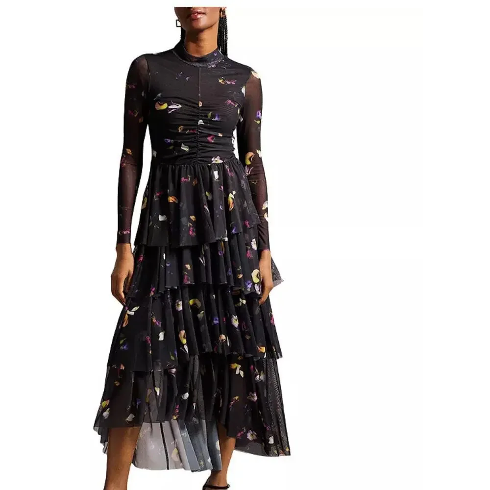 NWT Ted Baker Mirande Midi Dress - Picture 1 of 9